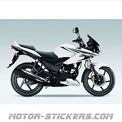 新しく着き Honda CBF 125 2013 decals その他